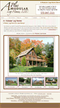 Mobile Screenshot of aplusmodularloghomes.com